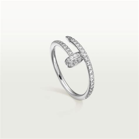 bague juste un clou diamant